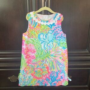 Girls Little Lilly Pulitzer classic shift dress